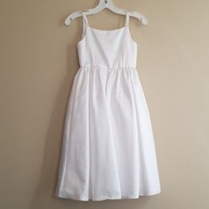 Flower girl/miniature bride dress